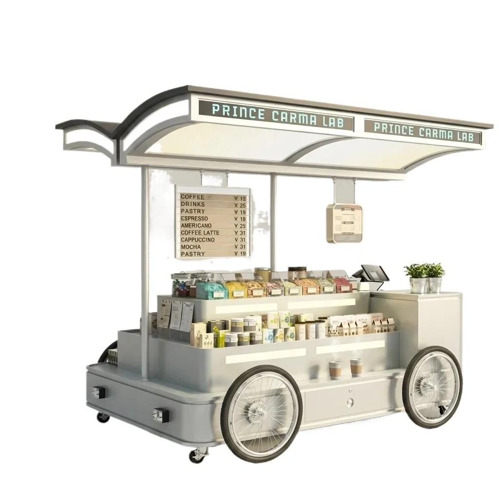 LMM 1supermarket promotional price promotion dining car wrought iron display float cosmetics Nakajima locker