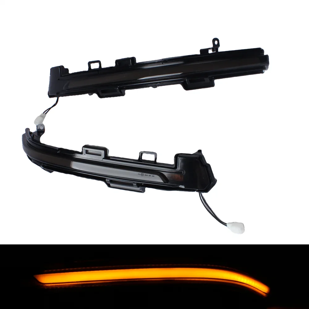 

2pcs LED Side Wing Rearview Mirror Dynamic Indicator Flowing Turn Signal Blinker Light For VW ID4 ID.4 E21 2020-2023