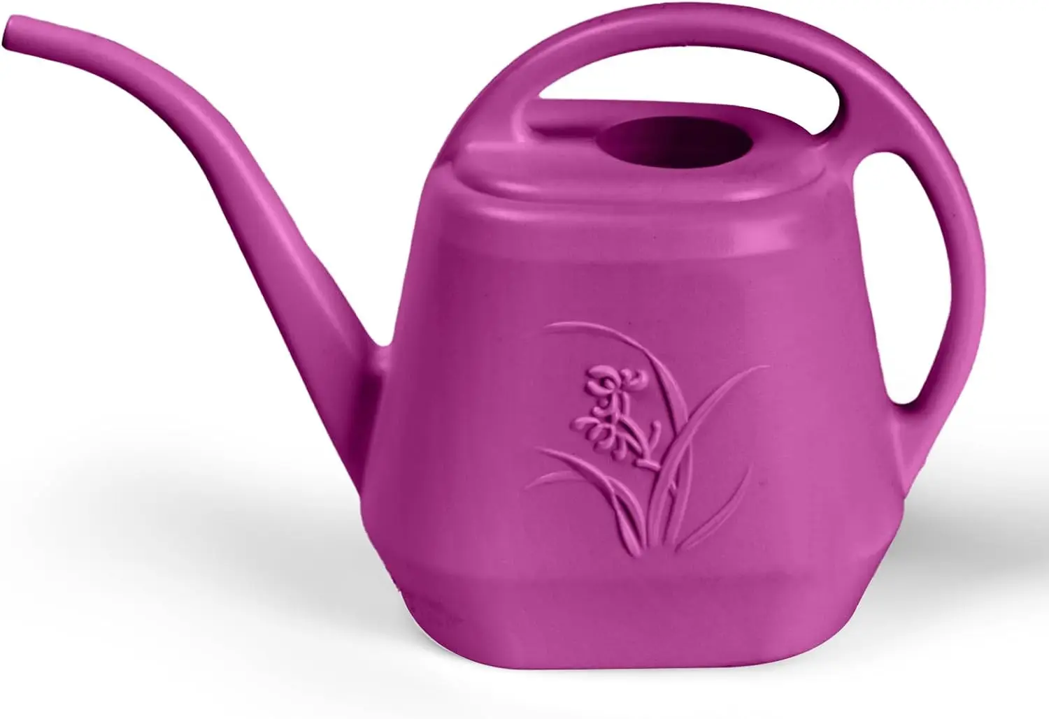 Plastic Watering Can 1 Gallon with Long Stem Spout for Garden Watering