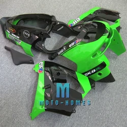 Motorcycle Full Fairings Kit for Kawasaki Ninja ZX9R 98 99 1998 1999 ZX 9R Injection Molded ZXMT Fairing Set Black Green