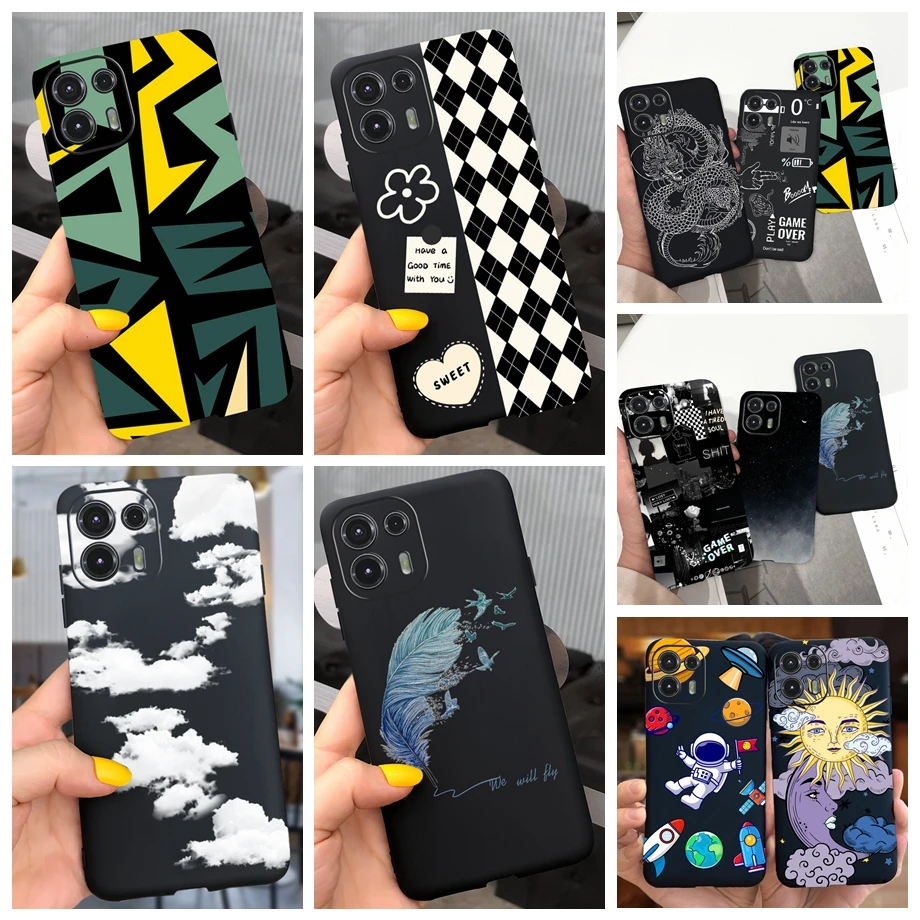 

Чехол для Motorola Edge 20 Lite, милый модный чехол с рисунком для Motorola Edge 20 Pro, мягкие чехлы, жидкий силиконовый чехол, оболочка