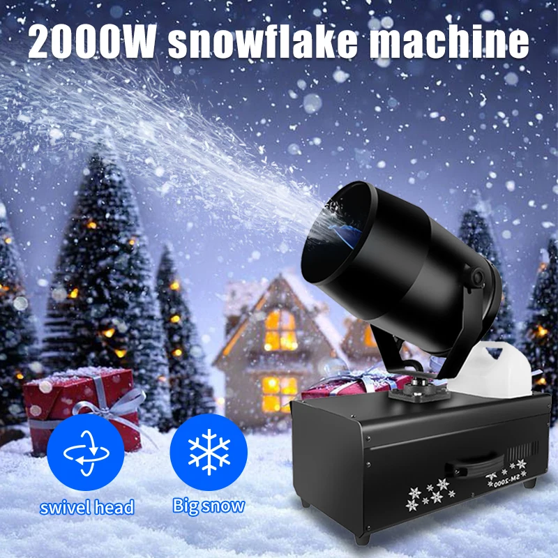 fake snowflake maker simulacao ao ar livre shaking snow machine snowflake jet machine para party event stage alta potencia 2000w 01