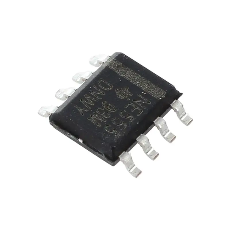 ABDE-100Pcs 8-Pin IC SMD Timer NE555