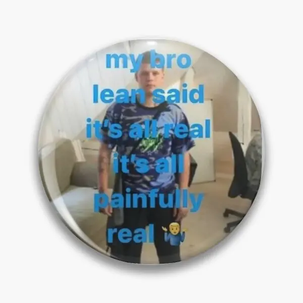 Yung Lean Shirt 소프트 버튼 핀 귀여운 패션 금속 재미 있은 브로치 여성 연인 만화 칼라, 크리에이티브 쥬얼리 옷깃 핀 모자 선물