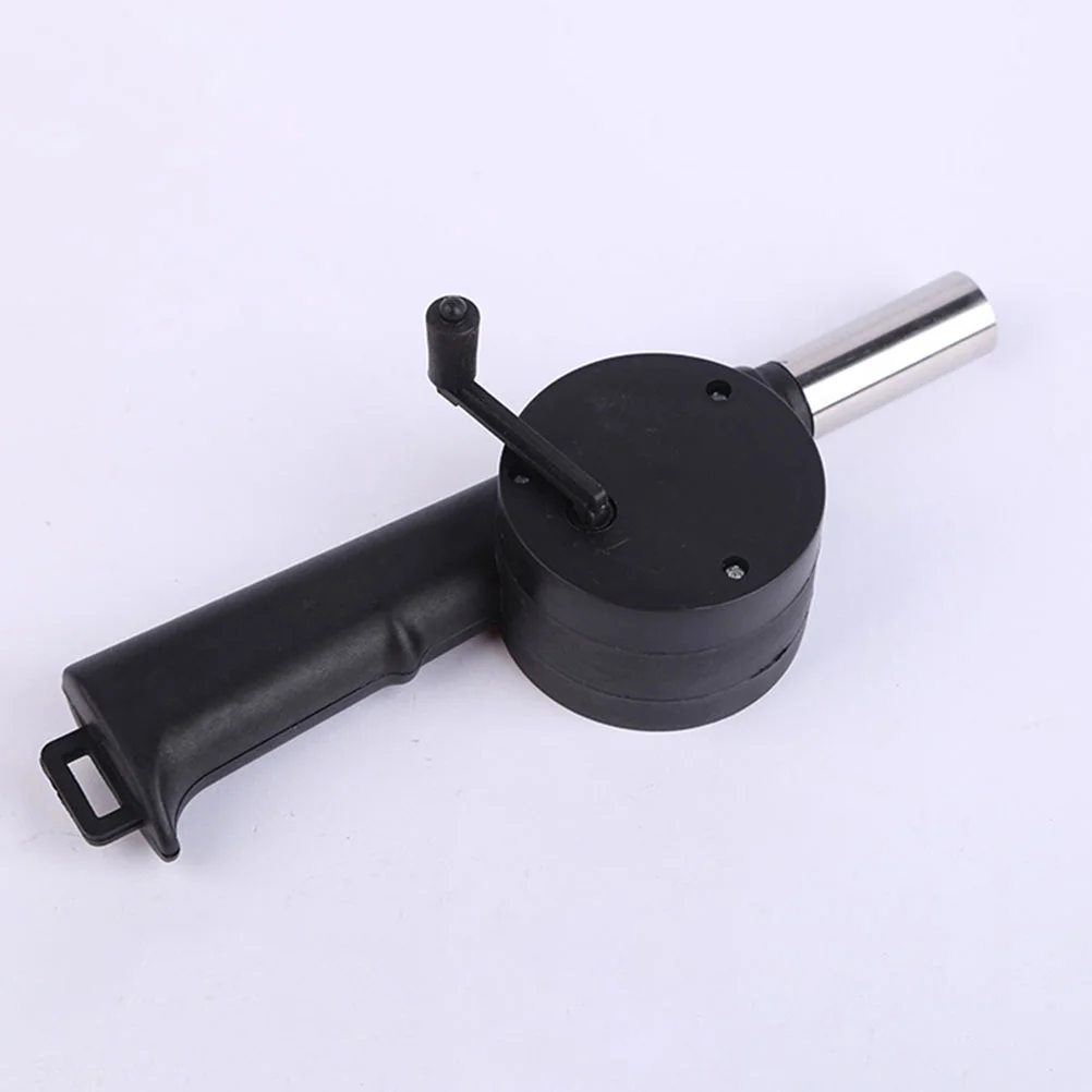 Hand Blower Cranked Barbecue Accessories Handheld Fan Bbq Fire Bellows Utensils Outdoor Cooking Equipment