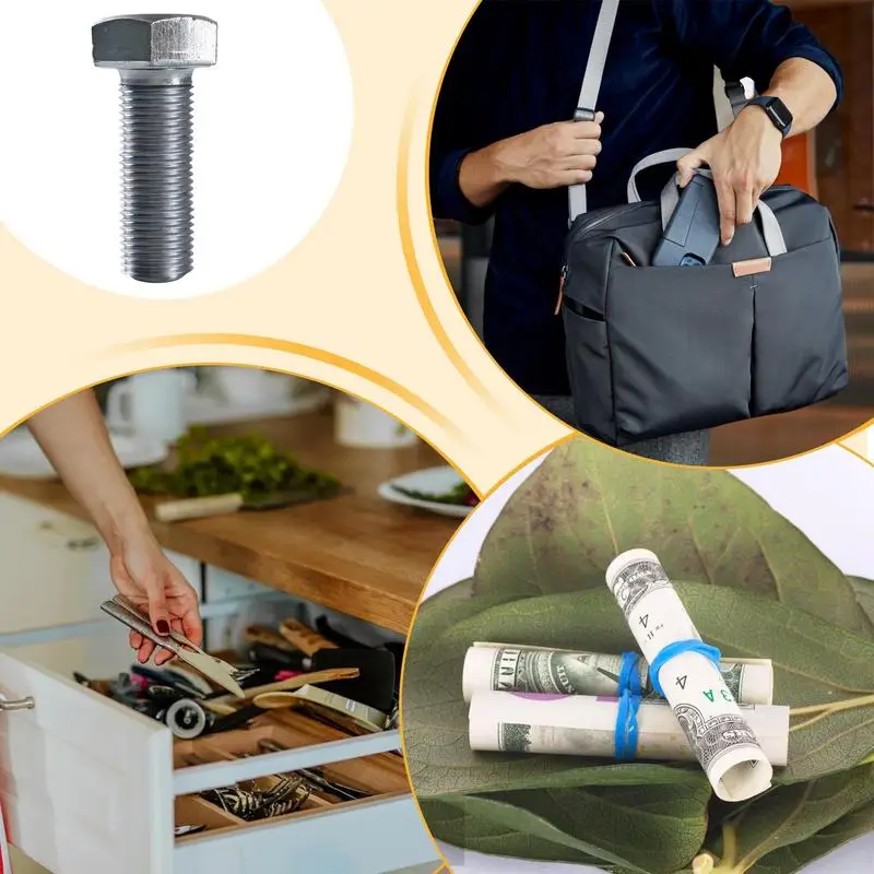 Bolt Diversion Safe Поддельный Bolt Diversion Safe Storage Box Непомещающий секретный чехол Контейнеры для путешествий, посещающих фестивали