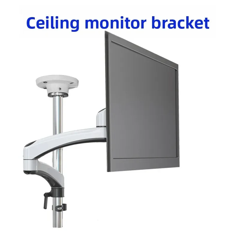 Ceiling monitor bracket flip-chip wall-mounted desktop air pressure lifting adjustment height PFE111W