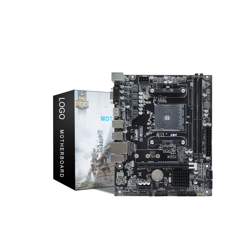 

A320 Motherboard AM4 Motherboard with Color Box