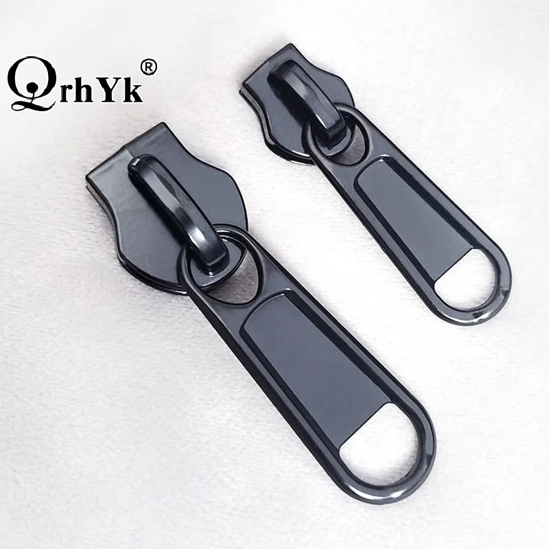 4pcs 3# 5# 8# 10# Zipper Head Zipper Repair Kit Easy Fix Zipper Slider Head Puller Closure Universal Replacement Broken Wearable