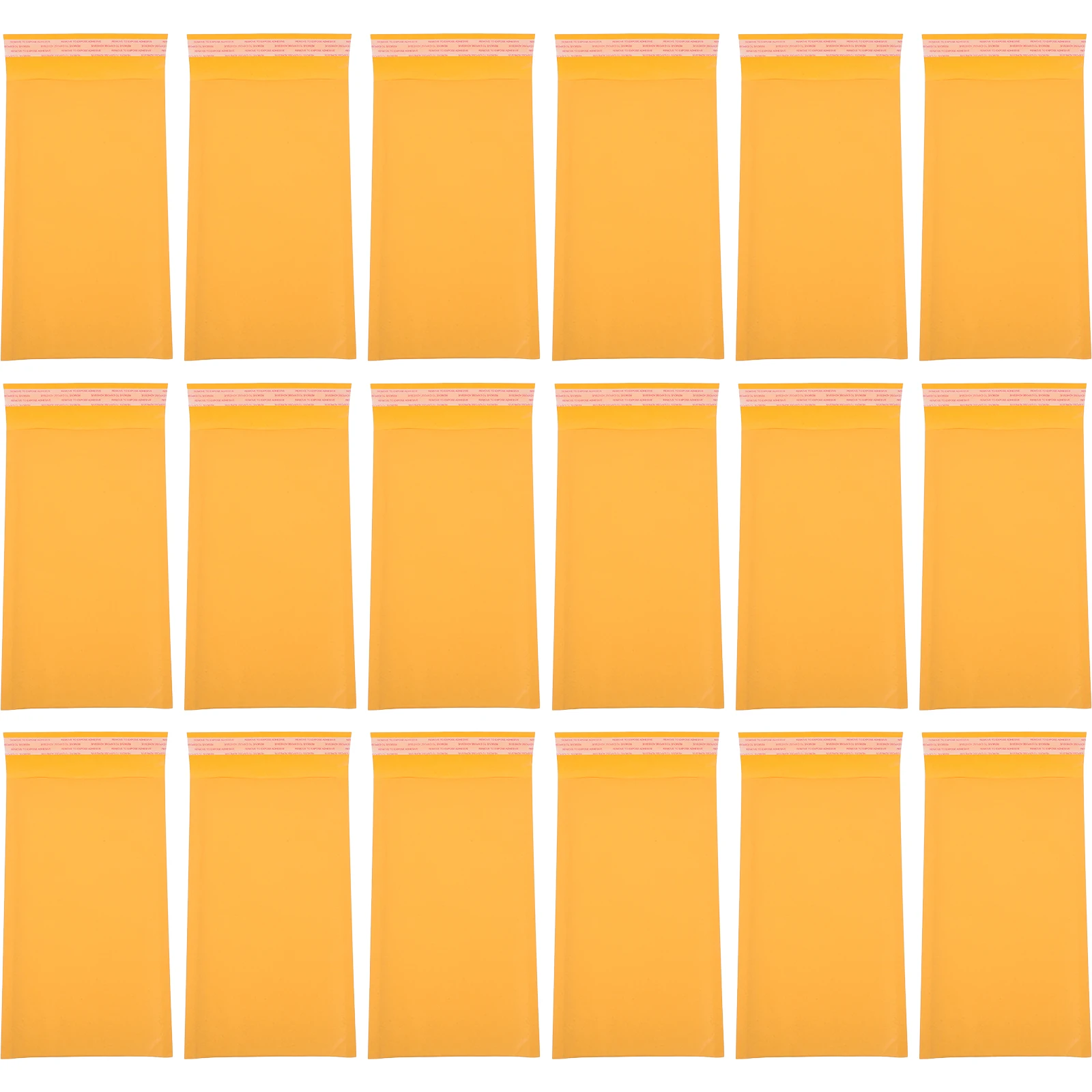 

25 Pcs Mailer Mailing Envelopes Self Sealing Kraft Paper Yellow Shock Resistant Waterproof Ideal Photos Cards