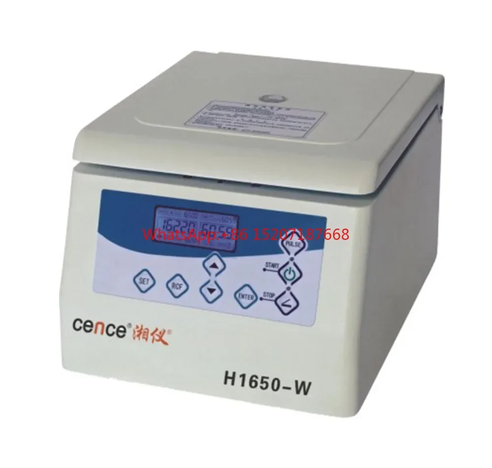 

High Speed Centrifuge for Micro Tubes 0.2ml PCR Tube 0.5ml Tube H1650-W Benchtop Centrifuge