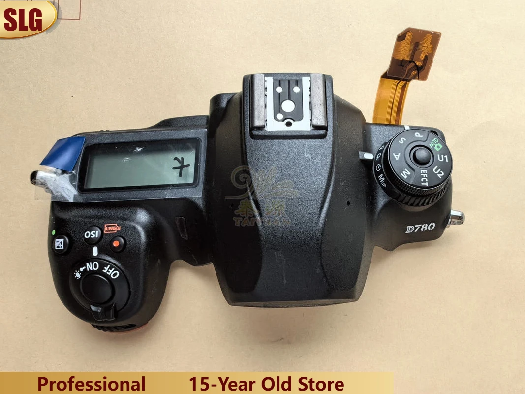 Oryginalny dla Nikon D780 górna pokrywa z ekranem na ramię i przycisk zestaw okablowania części zamiennej aparatu