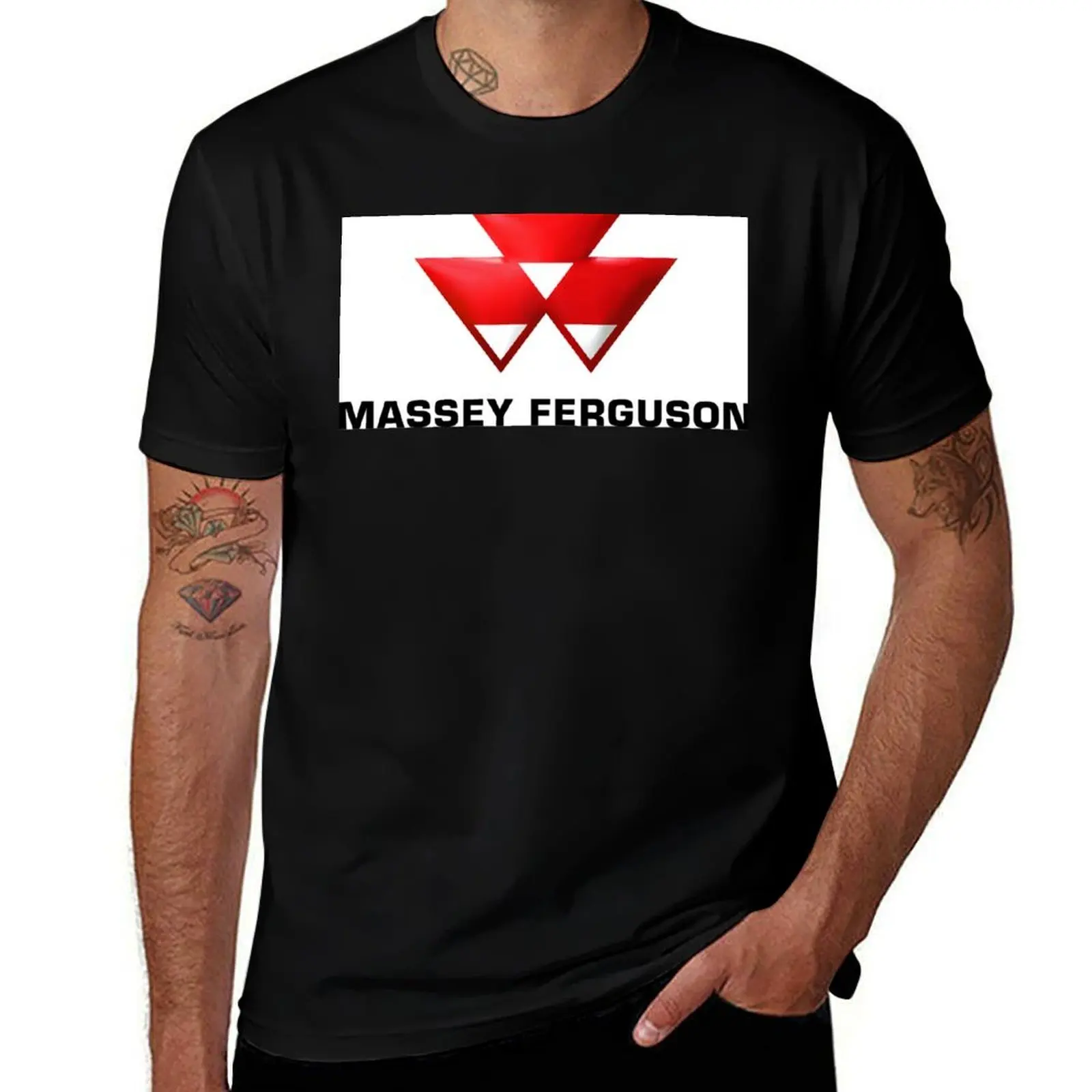 Massey Ferguson T-Shirt Casual Trendy Streetwear Tee Shirt T-Shirt