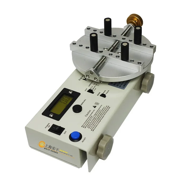 Bottle cap fastening torque measuring instrument, bottle cap rotating force torque detector, intelligent display bottle