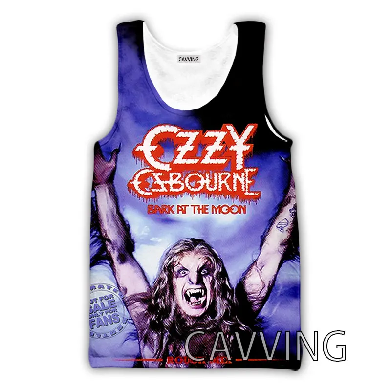 ملابس عصرية جديدة للسيدات/الرجال بتصميم ثلاثي الأبعاد مطبوعة أوزي أوزبورن سترة هاراجوكو ملابس صيفية قمصان تي شيرت Z02 #1