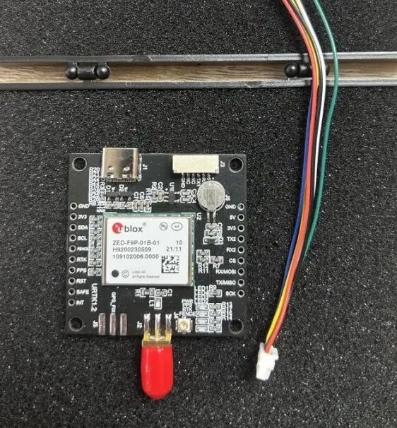 Imagem -05 - Rtk Módulo de Posicionamento Diferencial em Altura Navegação Gps Novo Receptor de Abastecimento Um980 Zed-f9p01b-01