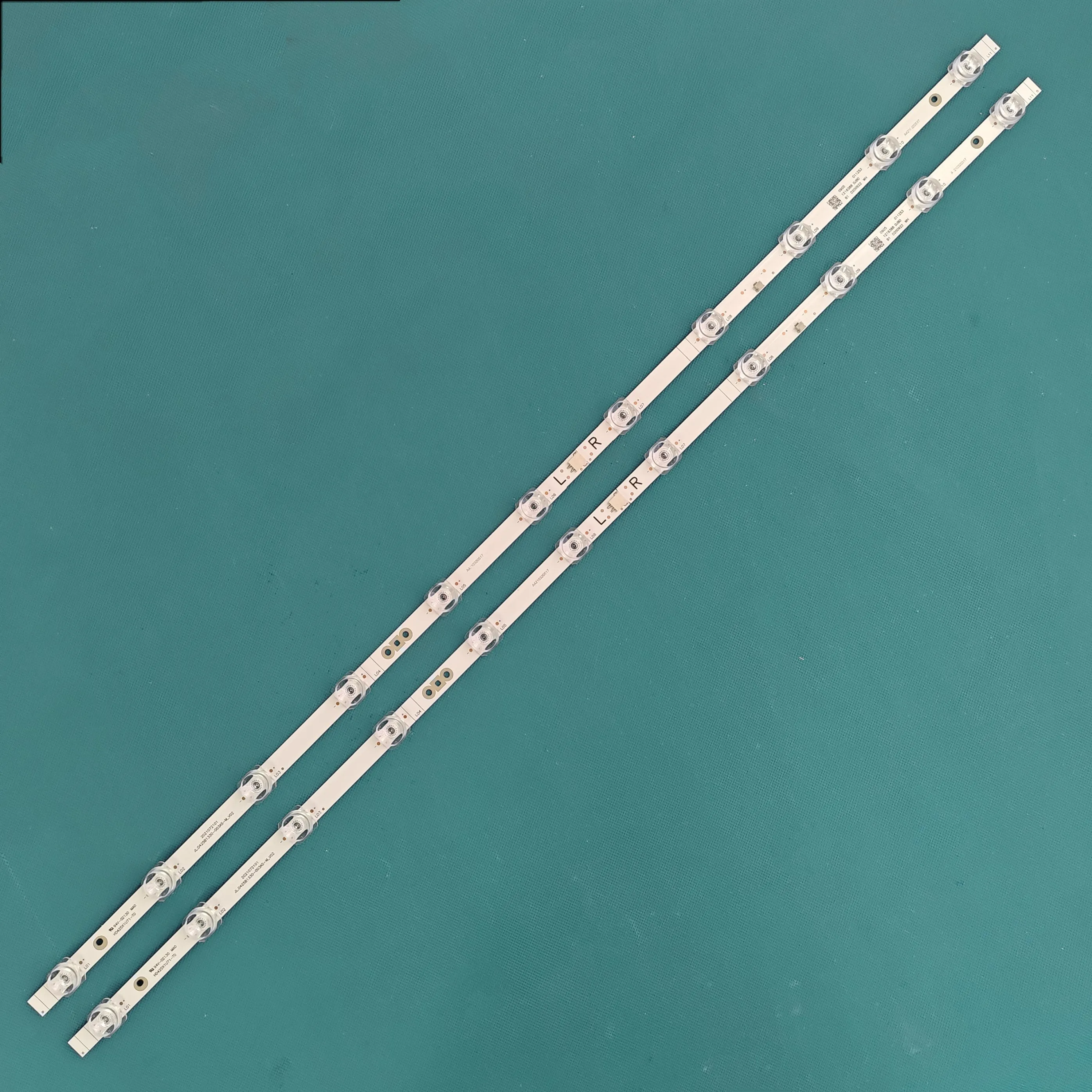 Tiras LED Backlight para Hisense, 43a7300f, 43a7100f, 43ae7000ftuk