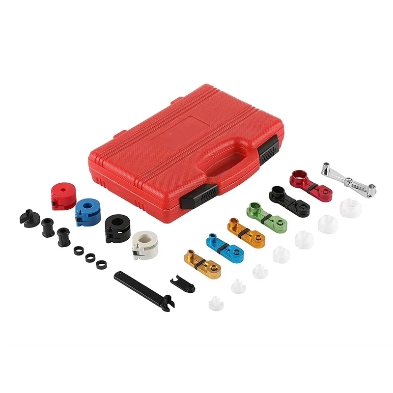 New 22pcs Fuel & Air Conditioning Disconnection utensil Set Automotive AC Hose Fuel Lines Refrigerant pipe disassembly