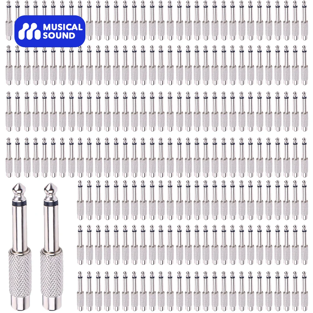 Musical Sound 2/12/50/200 Pieces RCA to 1/4\