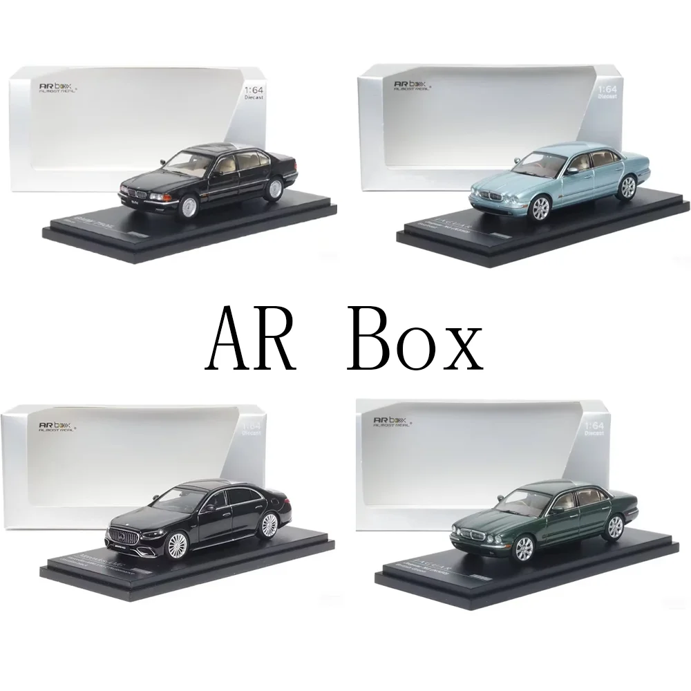 

AR Box 1:64 Benz AMG S 63 E Performance 2023 JAGUAR XJ350 Limited BMW 750IL E38 Alloy Car Model Toy Gift