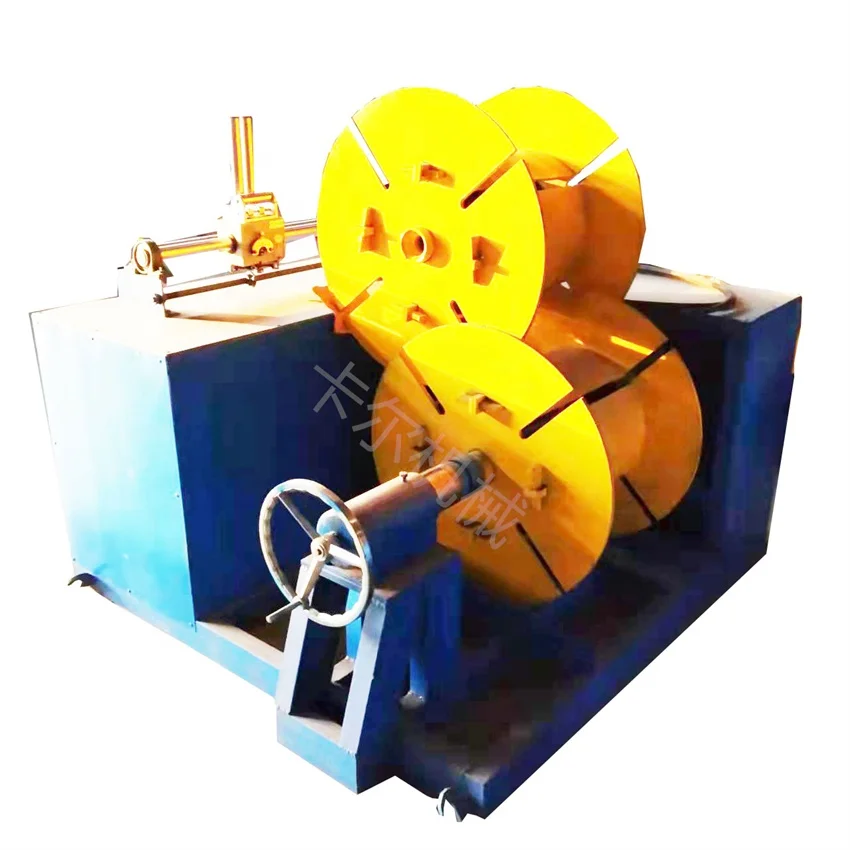 

Automatically Shrank Vertical Conical Wire Winding Machine I-shaped Wheel Take-up Machine