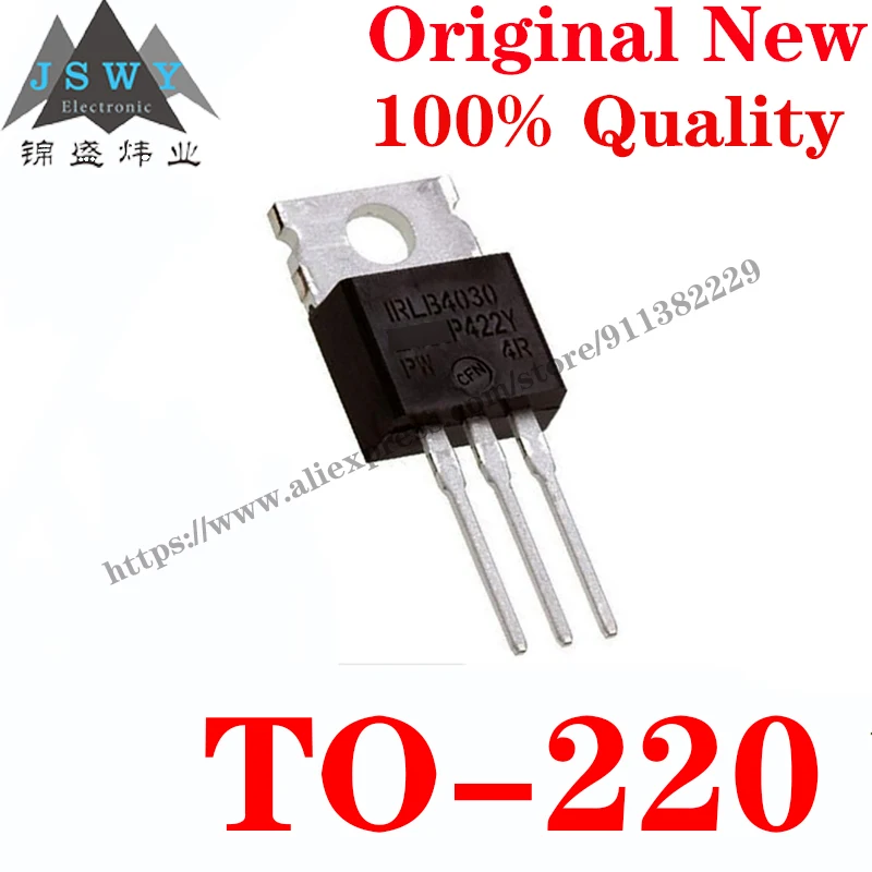 10~100 PCS IRLB4030PBF TO-220 Discrete Semiconductor Transistor MOSFET IC Chip With the for module arduino Free Shiping IRLB4030