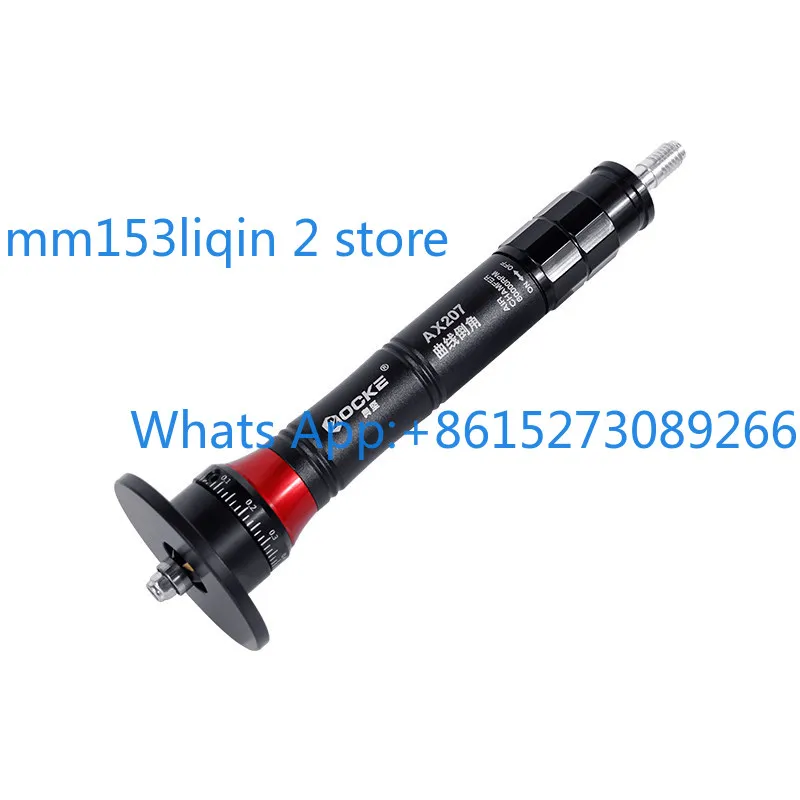 Mini pneumatic small fillet 45° degree straight inner hole burr trimming chamfer