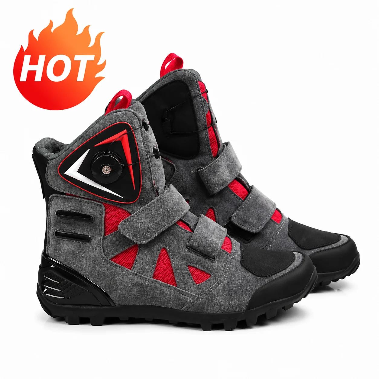 Botas Protectoras Transpirables para Motociclismo Profesional, Calzado Deportivo para Viajes y Ocio, Cómodas, Antideslizantes y Protectoras para Actividades al Aire Libre
