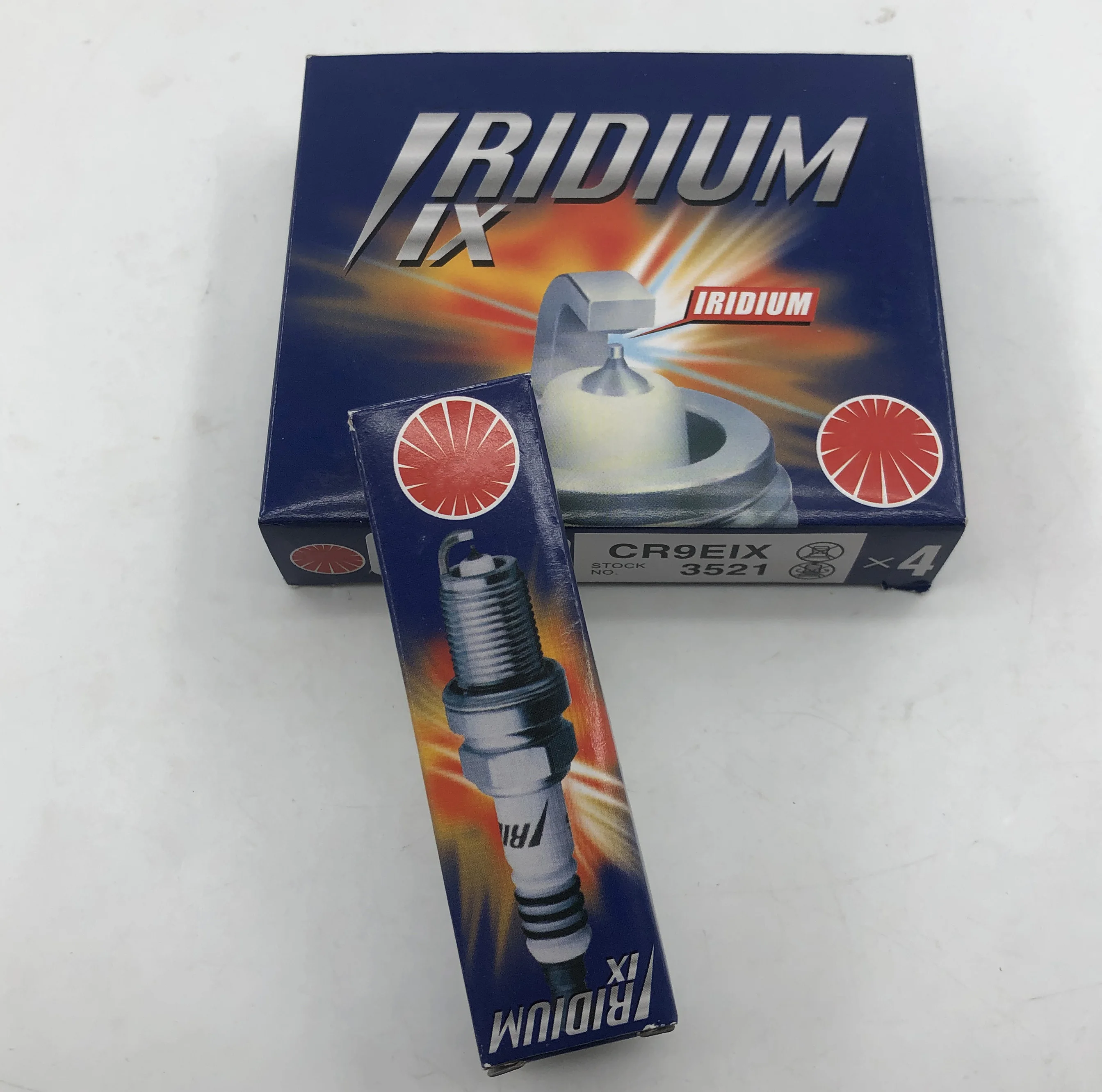 4 stuks cr9eix 3521 iridium bougie 5448 cb400 CBR VTR RZR xp900 xp1000 xp900 1000 op suzuki GSXR cr9eix-9iu27