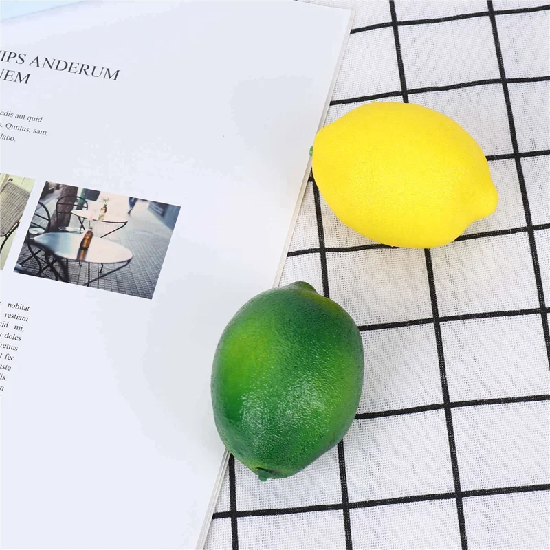 

Y50A-56 шт. искусственные лимоны и лаймы искусственные фрукты декоративные искусственные цитрусовые фрукты искусственные украшения для домашней кухни