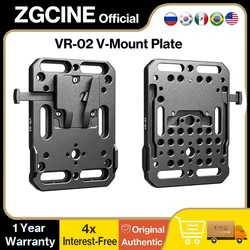 ZGCINE VR-02 V-LOCK Mount Battery Plate Quick Release Plate