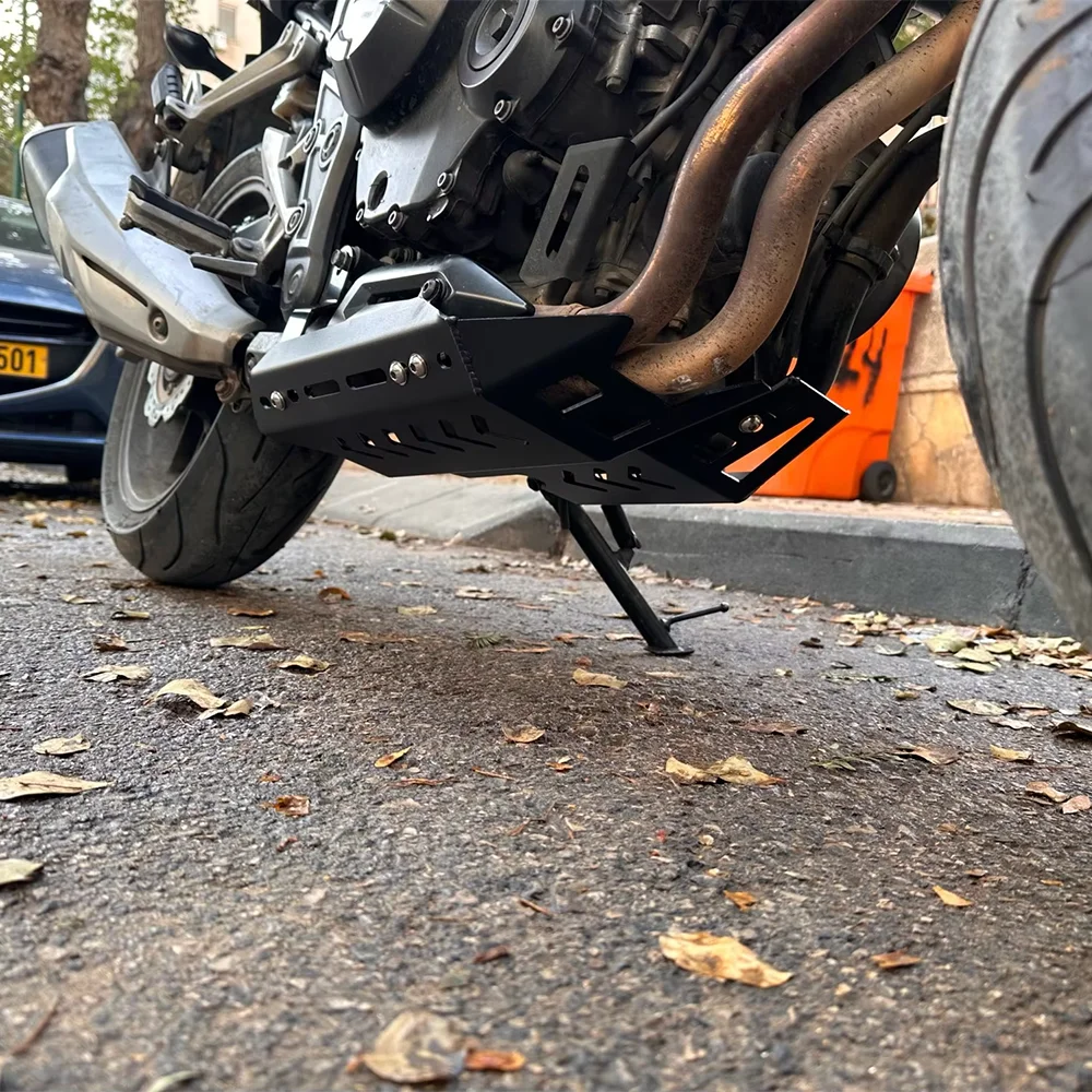 Für HONDA NX500 500NX NX 500 NX400 NX 400 Motorrad-Motorschutzabdeckung Fahrgestell-Unterfahrschutz Unterbodenschutzplatte – Detail 6