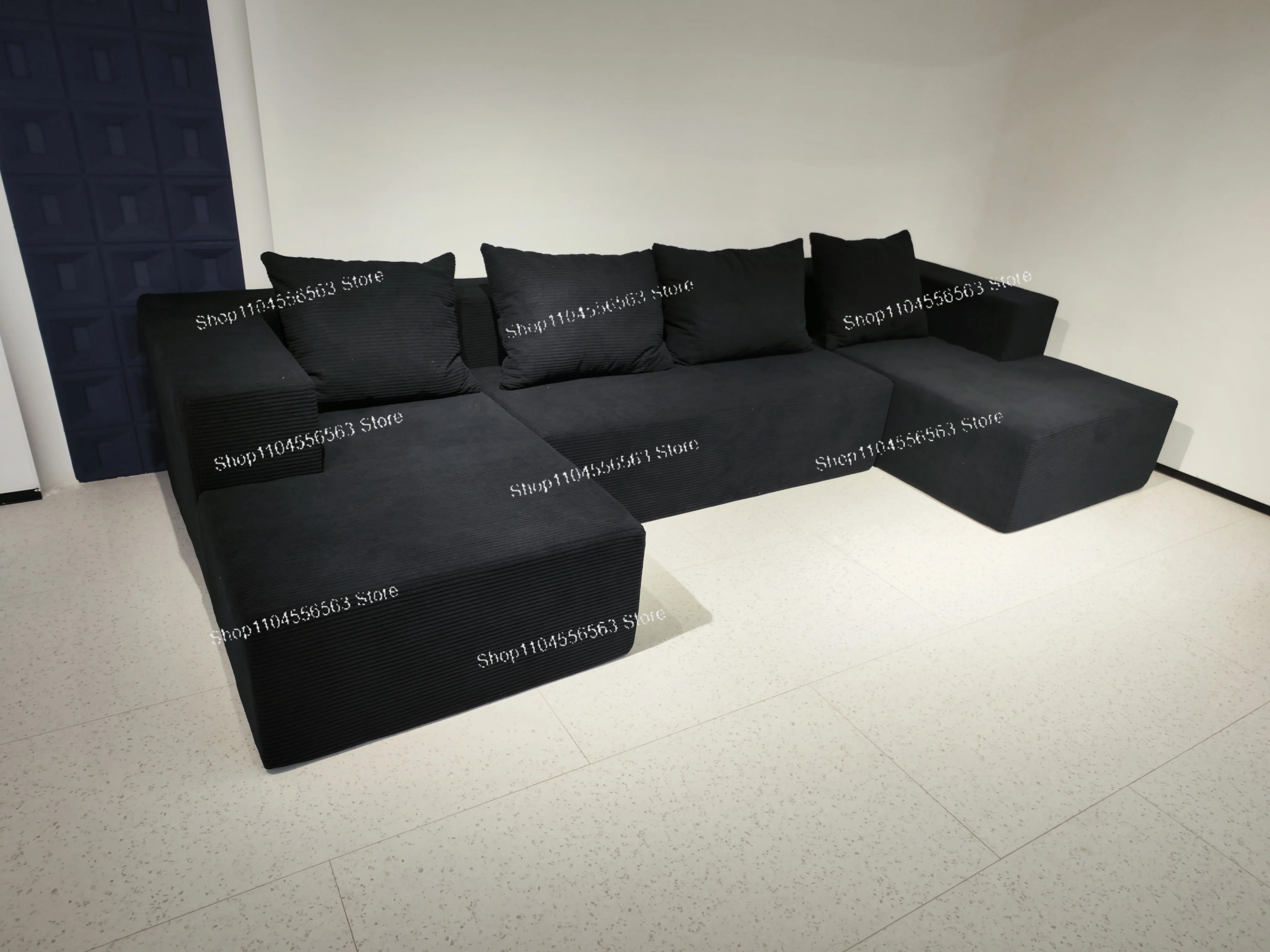 

Luxury Chaise Lounge Chair with Ottoman, Classic Curved Design for Living Room Bedroom & Boudoir Decor