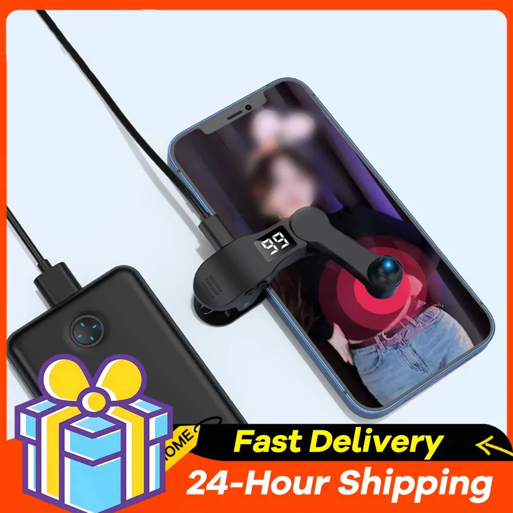 Digital Auto Screen Clicker Automatic Phone Screen Tapper USB Phone Screen Device for Smart Phone Gaming Live Likes Reward Tasks