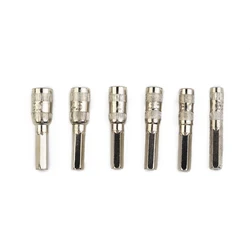 6Pcs 6 Points Hex Shank Socket 2.5/3/3.5/4/4.5/5mm H4 Nut Driver Hand Tool For Woodworking Socket Wrenches Tool Parts
