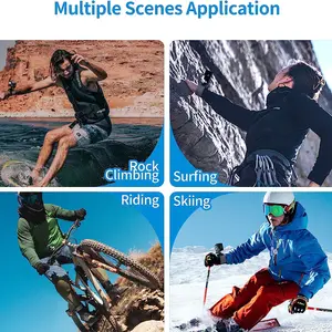 Zyklus -Plam -Unterstützung, Pulsgriff, Knöchelarm -Plam -Mount, GoPro -Band 13 12 11 10 9 Instal360 X4 DJI Action 5 Pro 4 Zubehör 12 Hauptverkaufsarm 12 Saiten - №6