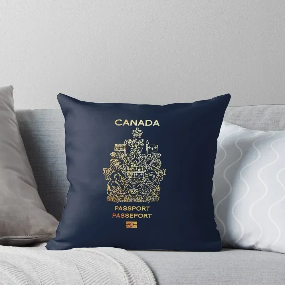 Canadian Passport Cover Throw Pillow Pillowcases Christmas Pillow Covers pillow