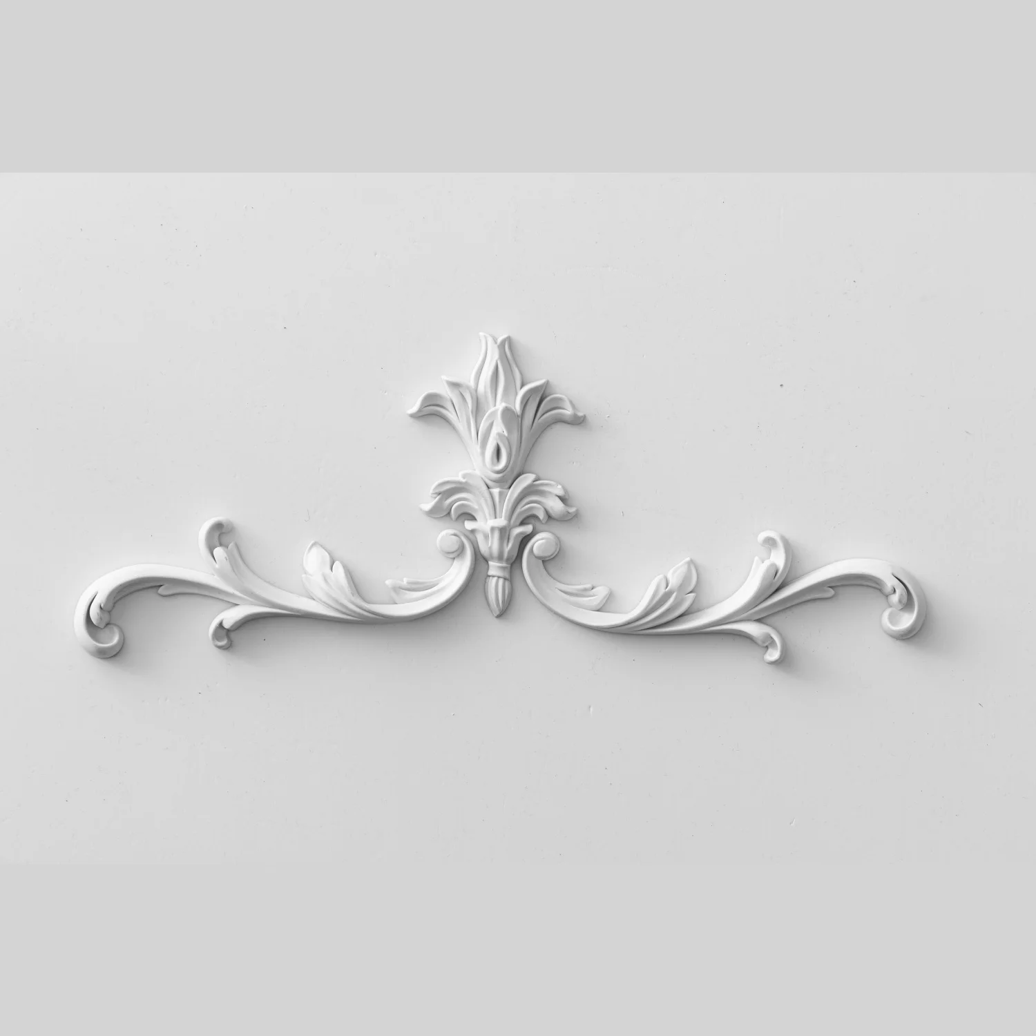 JMZ18 Gold Line PU Embossed Corner Rosette, Waterproof Anti-fouling, For Kitchen Bathroom Living Room