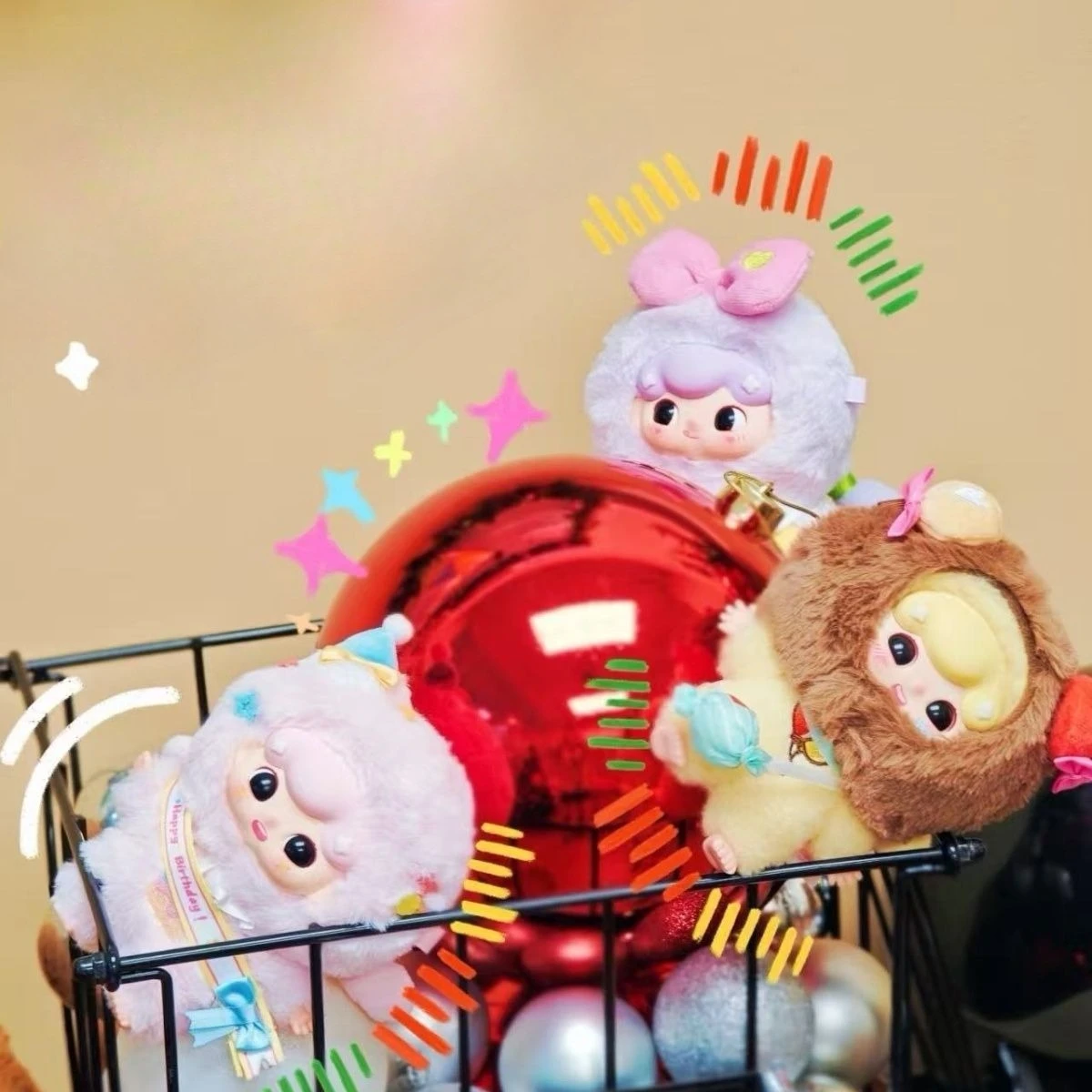 

Серия «Трее поколение Билли», сладкая мечта, вечеринка, слепая коробка, эмалированная плюшевая кукла, кулон, загадочная коробка, подарок на день рождения, сюрприз