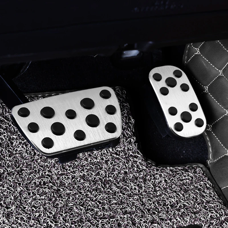 For Toyota Land Cruiser Prado 150 200 Accelerator Brake Non-Slip Pedal LC150 LC200 Non-Slip Mat Interior Decoration Modification