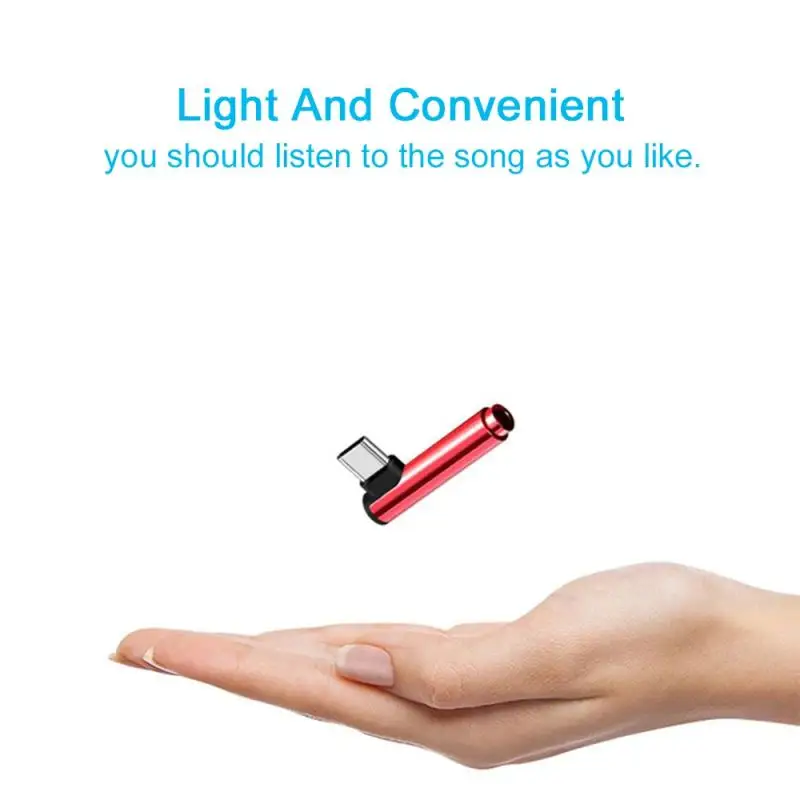 Type USB C to 3.5mm AUX Audio Cable Headphone Adapter Type-C to 3.5 Jack Earphone Cable for Mate 10 P20 Mi