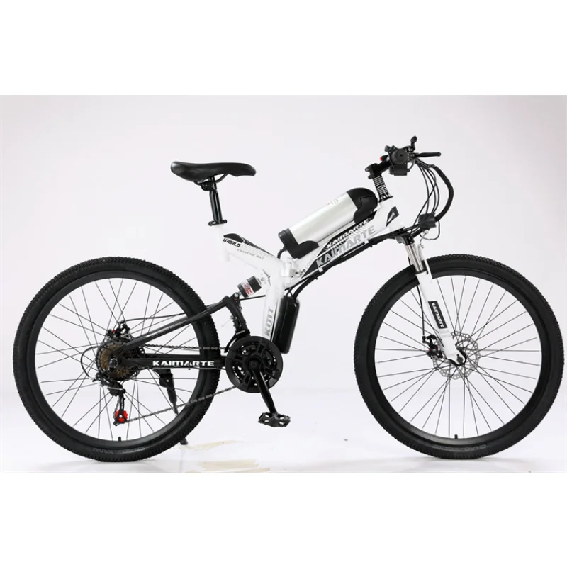 

Electric Bicycle Folding 350W Brushless Motor 36V15AH Lithium Battery E Bike Adult Mountain 26 Inch Tire Off-road Electric Bike