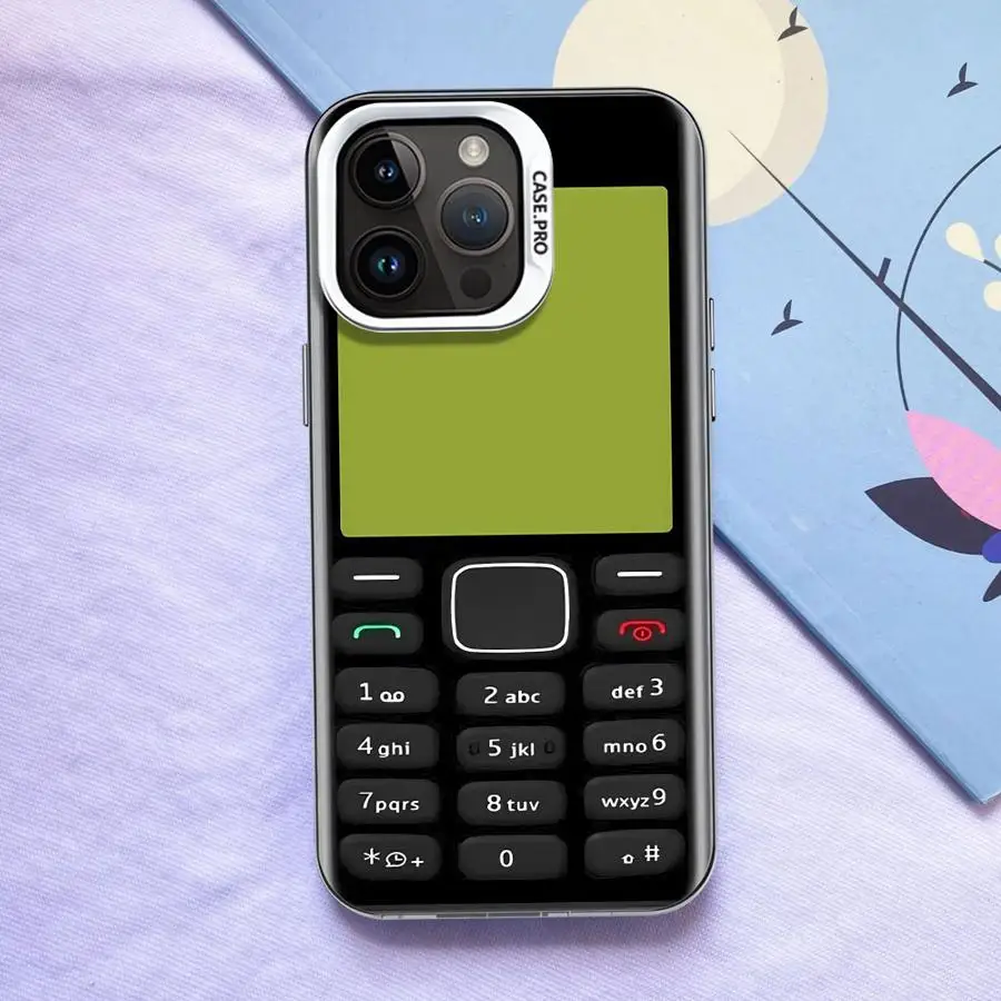 Casing Ponsel Kreatif Canggih untuk iPhone 15 Plus 16e 17Air 13 14 12 16 17 Pro Max XR XS 11 Penutup Belakang Ponsel