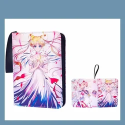 Sailor Moon Tsukino Usagi Sailor Saturn Self Made Anime Game Character Classic Series Collection Zipper Loose Leaf Card Book Toy