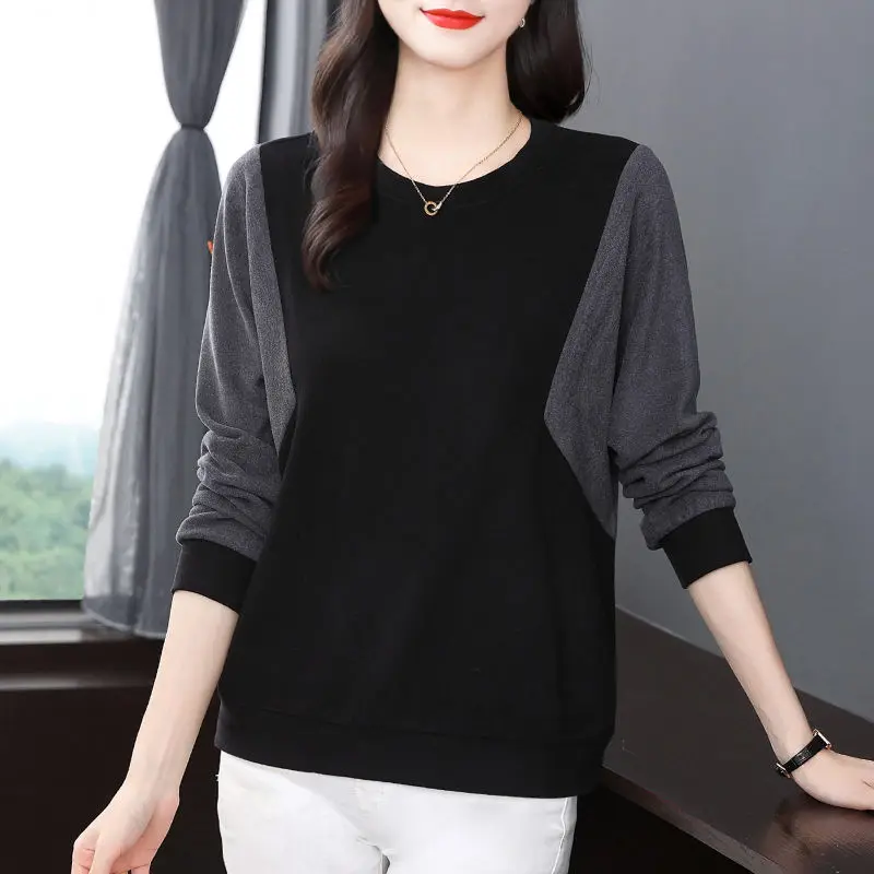 

Devlin Warm Bottoming Shirt for Women in Spring and Autumn New Long-sleeved T-shirt Loose Top