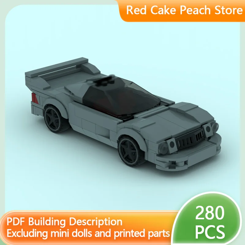 

Speed Racing Car Model MOC Building Bricks High-Performance Car Modular Technology Children Holiday Gifts Assemble Toys Suit