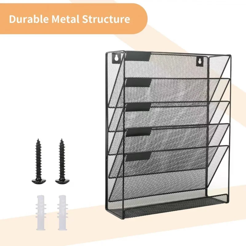 Hanging Wall File Organizer, Mail Mounted,  , Holder, Office,