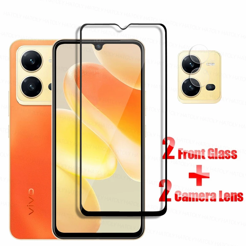 2.5D Glass Full Glue For Vivo X80 Lite 5G Screen Protector Vivo X80 Lite 5G Tempered Glass HD Glass Phone Film For Vivo X80 Lite