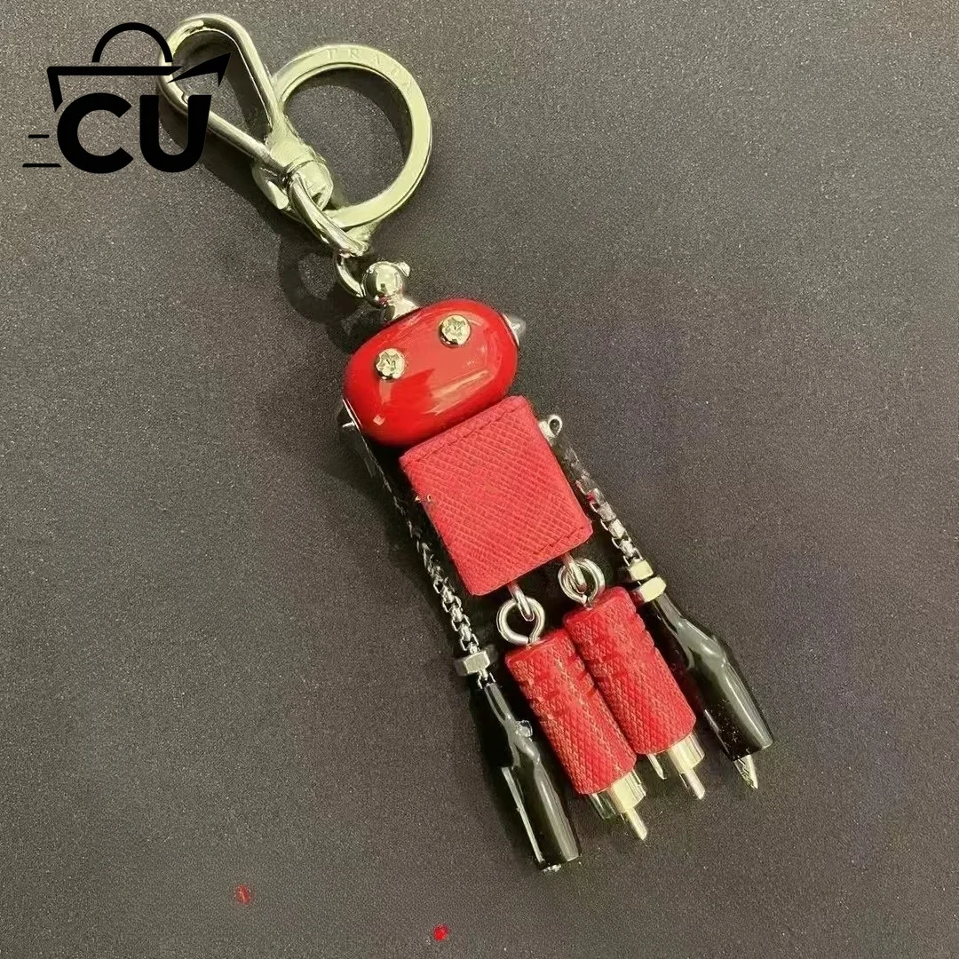 keychain-retro-handmade-diy-metal-pendant-design-sense-enamel-triangular-emblem-bag-accessories