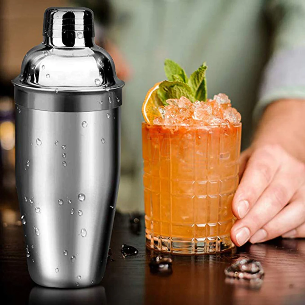 

9 Pcs Bartender Set Beverages Shaker Stainless Steel Blender Cocktail Mixer Martini
